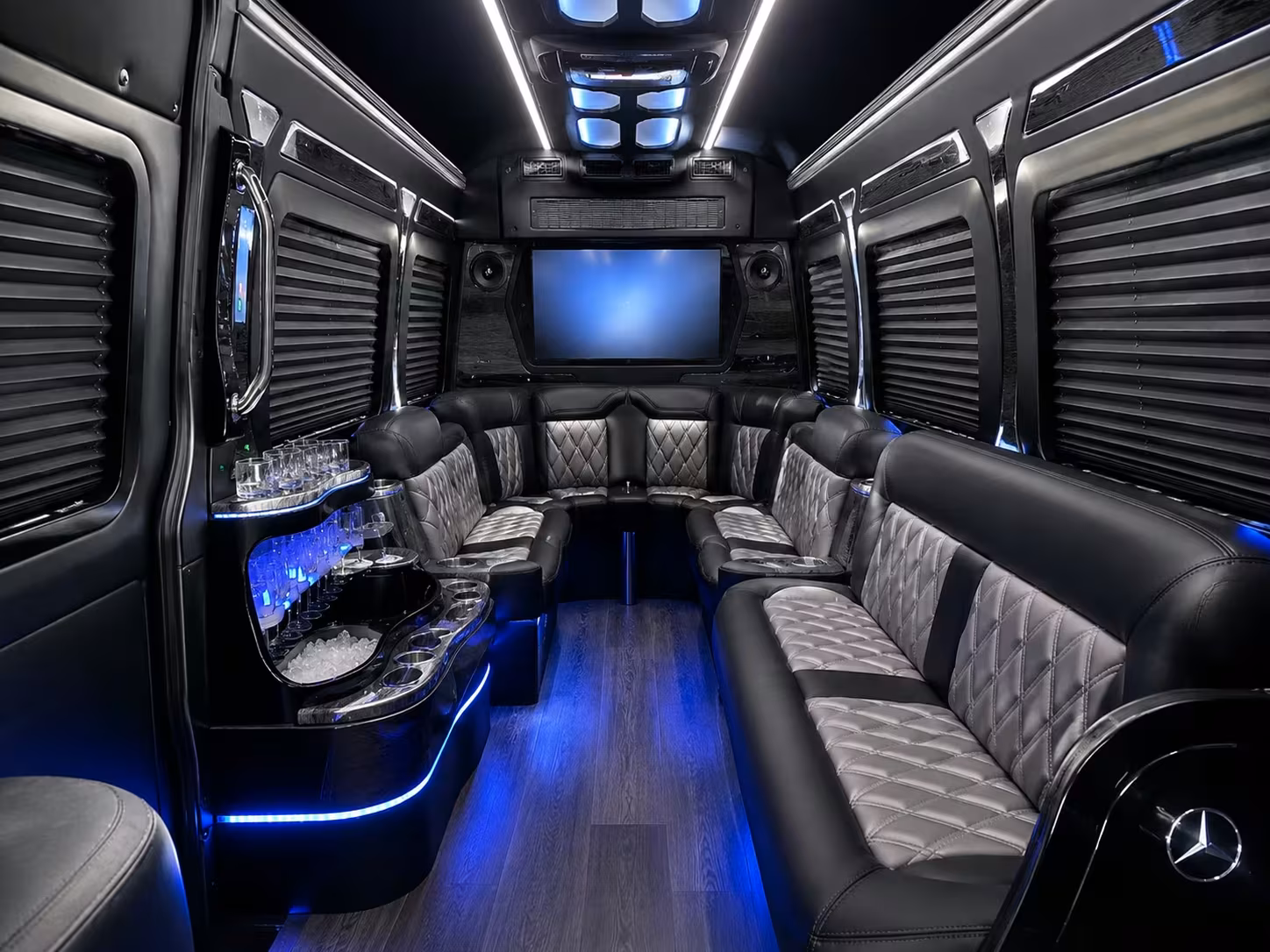 bus rental options for compton trips