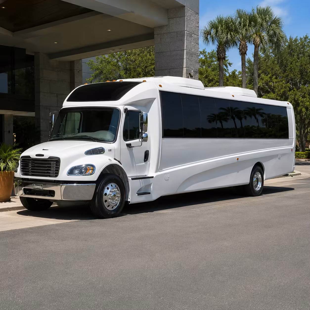 compton 25 passenger minibus rental