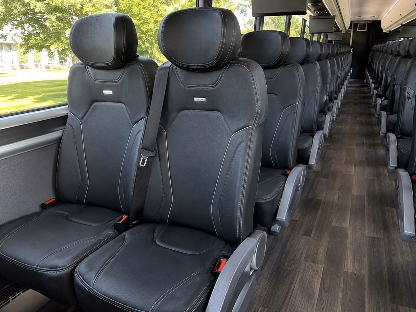 compton bridal party transportation for the wedding morning