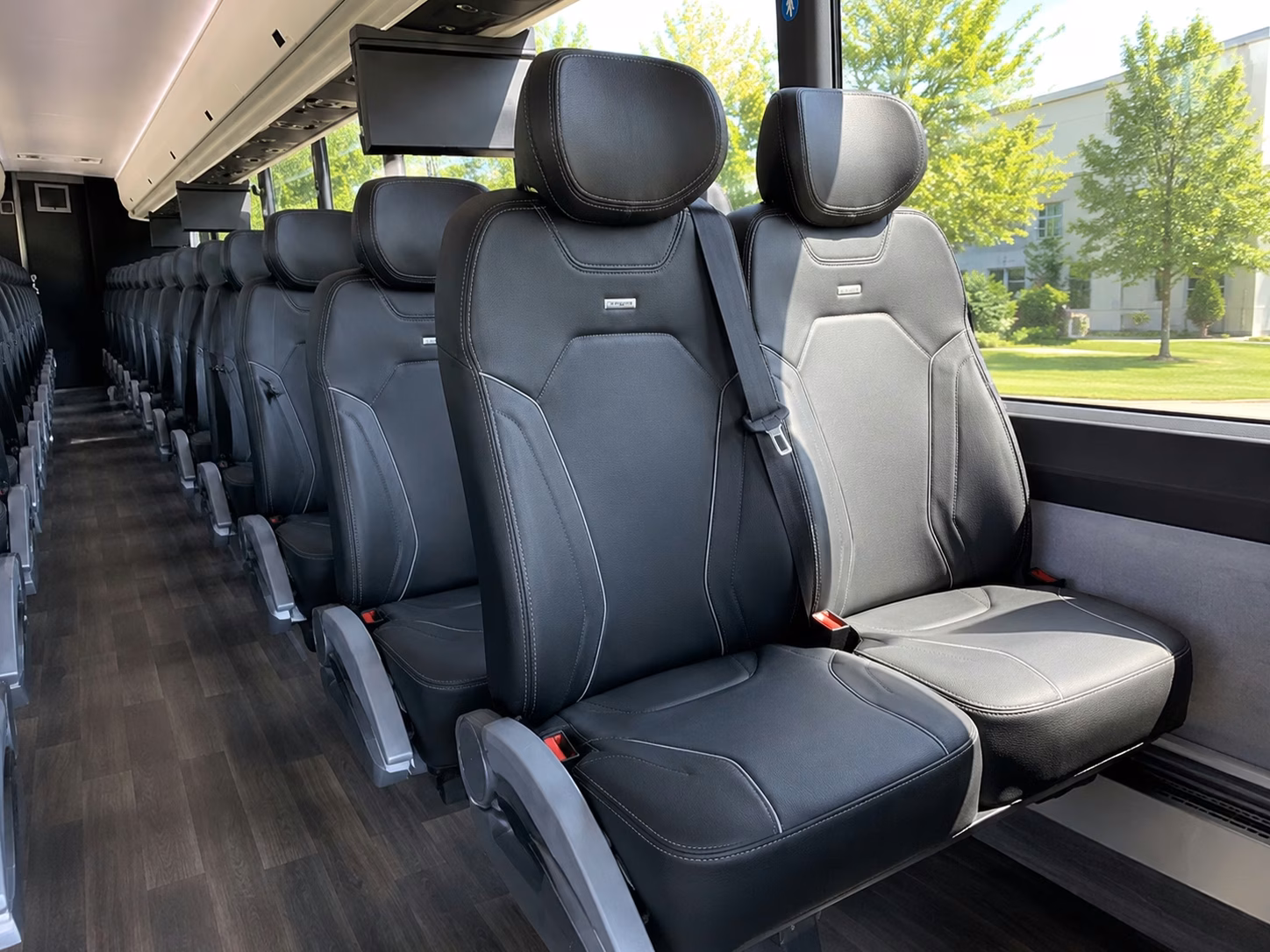 compton wedding shuttle buses between venues and hotels