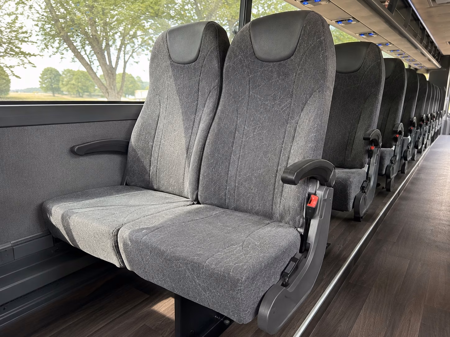 how bus type changes charter bus prices in compton california