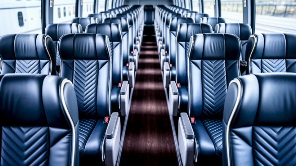 compton 50 passenger charter bus rental