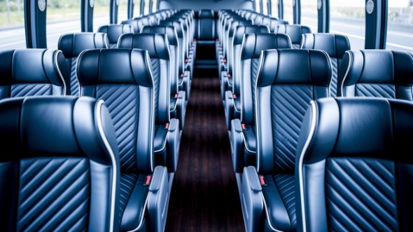 compton 54 passenger charter bus rental