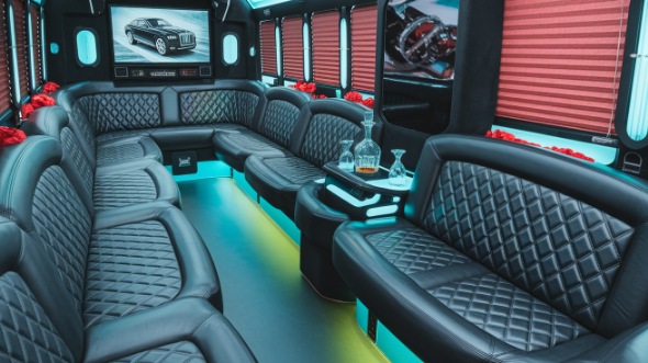 compton sprinter limo rental inside